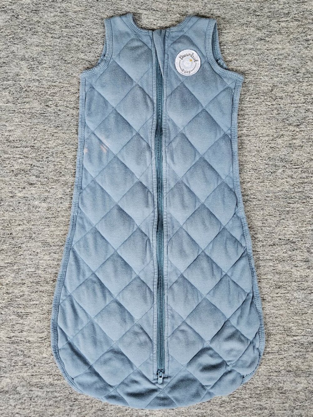 Dreamland Baby Dream Weighted Sack Blue Size 6-12 Months, 15-24 Lbs, 100% Cotton